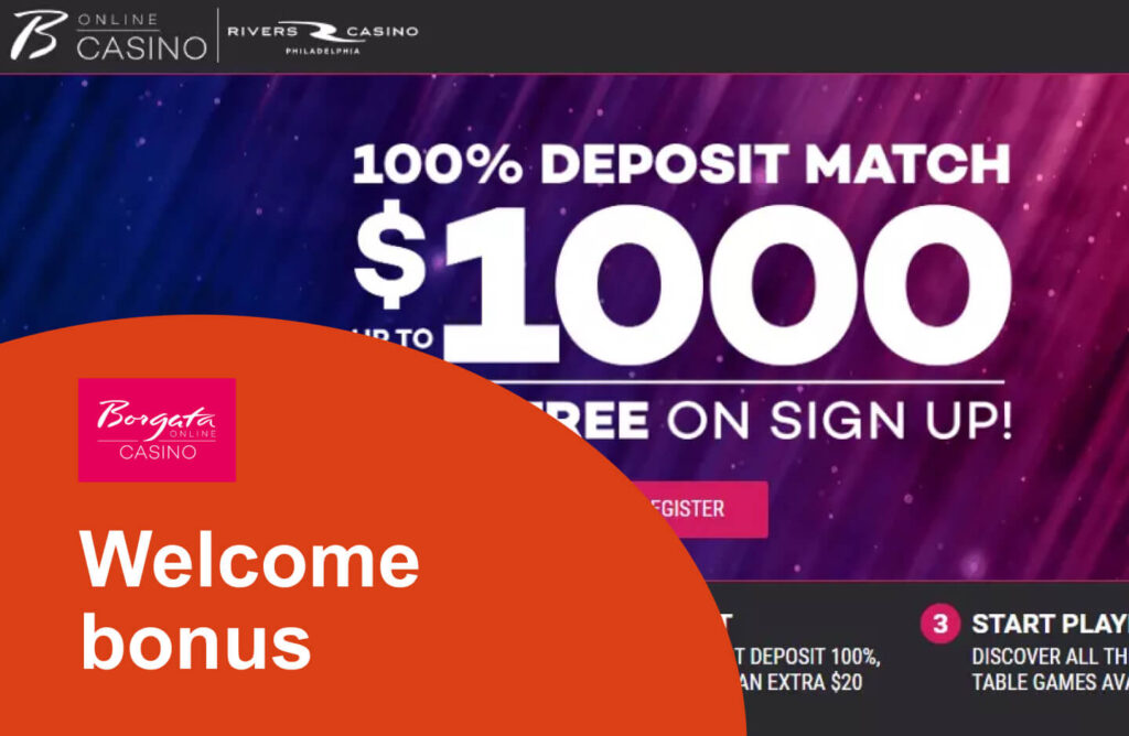 Borgata Welcome bonus