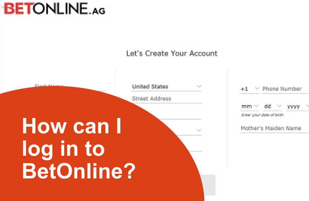How can I log in to BetOnline?