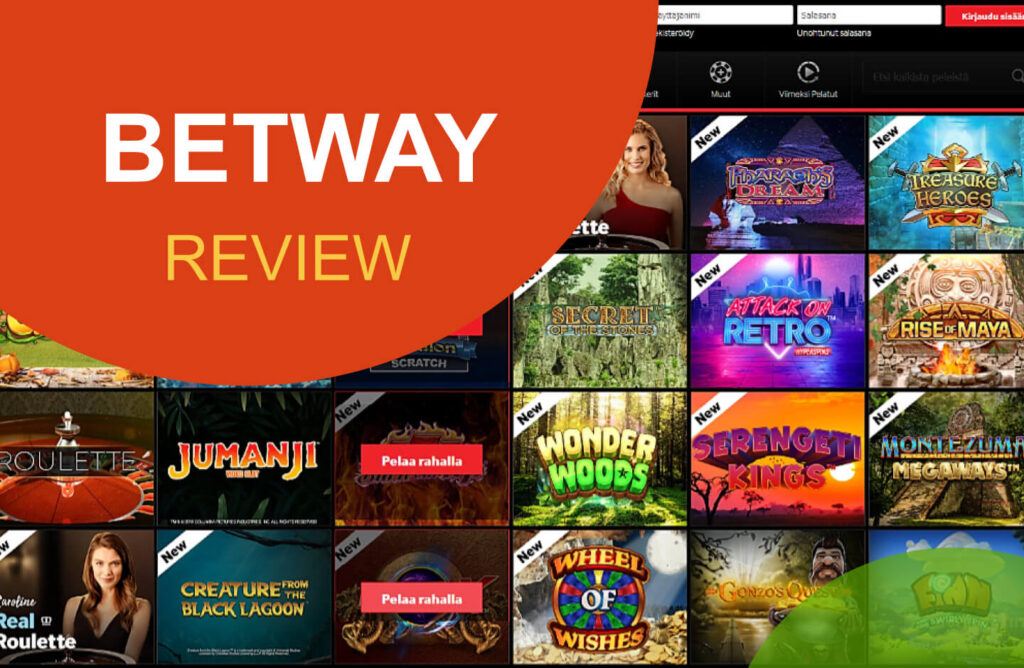Betway Site design and overall impression