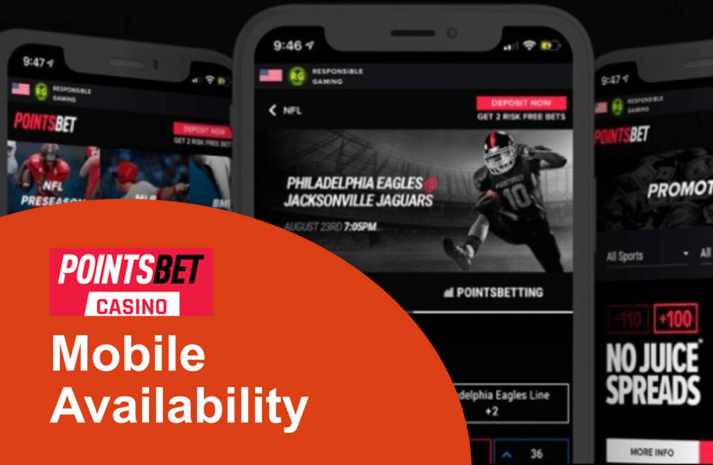 Mobile Availability Pointsbet