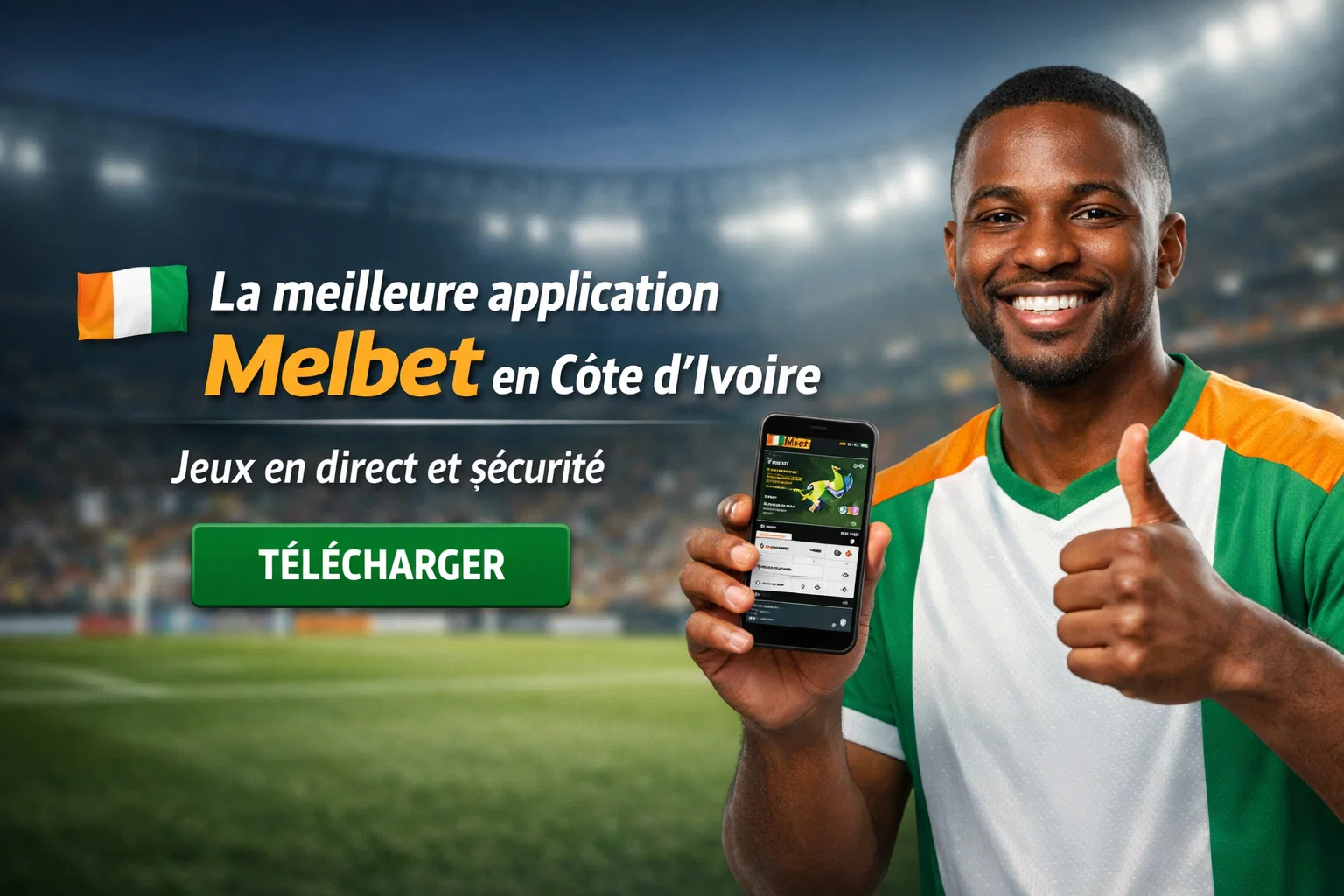 application Melbet en Côte d'Ivoire